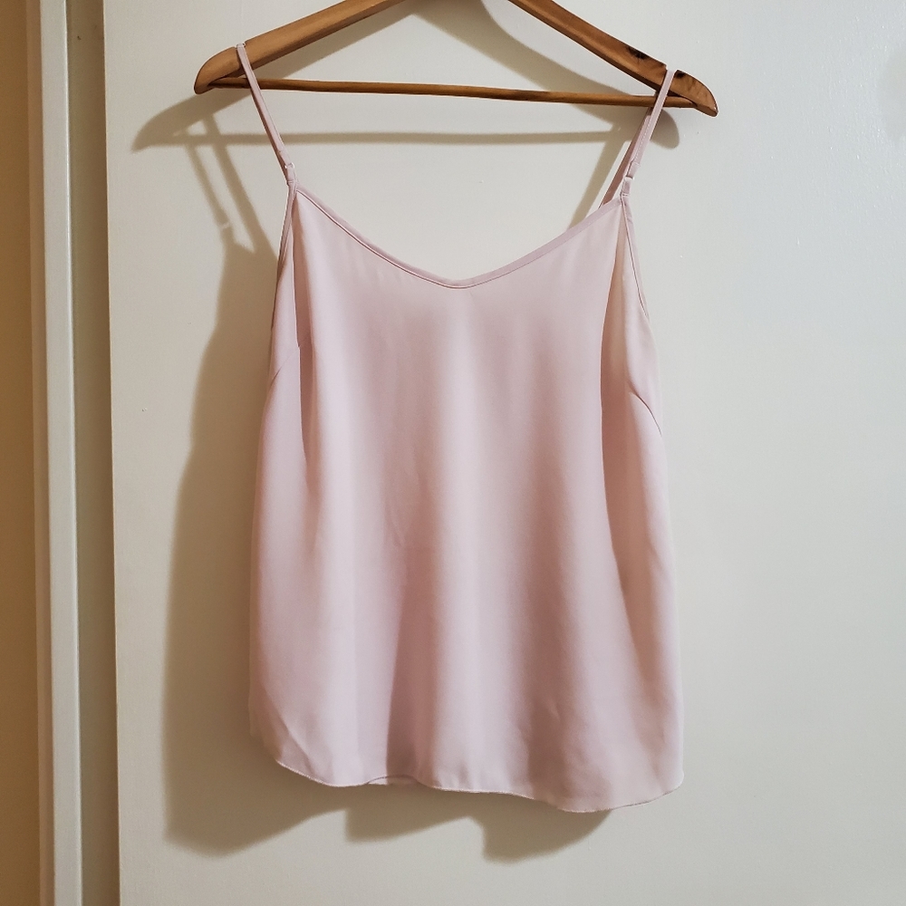 Aritzia Wilfred |  Cami Top |  Soft Pink | Size Large